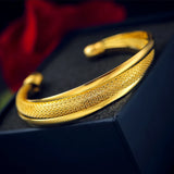5pcs Women Bracelet Cuff Jewelry High Adjustable Bangles