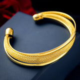 5pcs Women Bracelet Cuff Jewelry High Adjustable Bangles