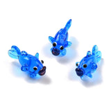 5pcs Goldfish Lampwork Beads Animal Loose Jewelry Beads for DIY Accessories