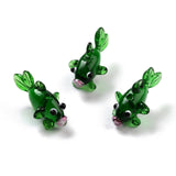 5pcs Goldfish Lampwork Beads Animal Loose Jewelry Beads for DIY Accessories