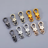 5pcs Flower Lobster Metal Clasps Swivel Trigger Clips Bag Key Rings Accessories