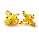 5pcs Octopus Glass Beads for DIY Jewelry Making Crafts