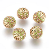 5pcs Round Clay Beads for DIY Jewelry Making Bracelet Earring Decor