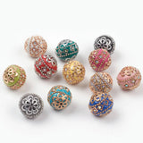 5pcs Round Clay Beads for DIY Jewelry Making Bracelet Earring Decor