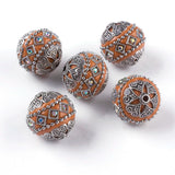 5pcs Round Clay Beads for DIY Jewelry Making Bracelet Earring Decor