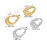 5pcs Stainless Steel Pendant Base for Diy Jewelry