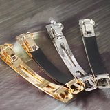5pcs French Barrette Style Hair Clips for DIY Bow Hairpins