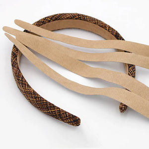 5pcs Non-slip Suede Hairband Lining DIY Headband Hair Accessory