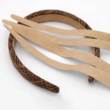 5pcs Non-slip Suede Hairband Lining DIY Headband Hair Accessory