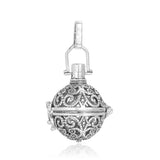 5pcs Vintage Copper Hollow Ball Pendant for DIY Necklace