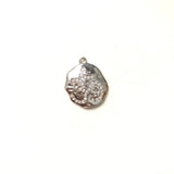 5pcs OM Symbol Cubic Zirconia Gold-Plated Charm for Jewelry Making