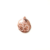 5pcs OM Symbol Cubic Zirconia Gold-Plated Charm for Jewelry Making
