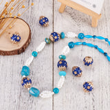 5pcs Alloy Round Bead for DIY Jewelry Making 19~20x18~19mm, Hole: 2mm