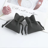 5pcs Microfiber Drawstring Jewelry Gift Bags Wedding Favors Pouch Rings