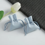 5pcs Microfiber Drawstring Jewelry Gift Bags Wedding Favors Pouch Rings