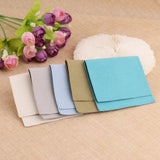 5pcs Velvet Jewelry Gift Bags 8x8cm Wedding Christmas Rings Neckalce Envelope
