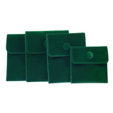 5pcs Flannelette Jewelry Pouch Gift Bags for Bracelet Necklace Earrings Rings