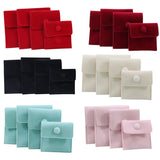 5pcs Flannelette Jewelry Pouch Gift Bags for Bracelet Necklace Earrings Rings
