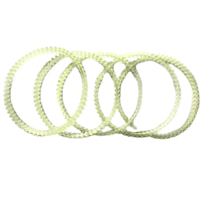 5pcs Rotary Tumbler Conveyor Belt KT6808 Polishing Machine