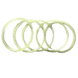 5pcs Rotary Tumbler Conveyor Belt KT6808 Polishing Machine