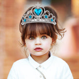 5pcs Kids Tiara Crown Set Girls Party Accessories