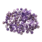 5pcs Large Hole Amethyst Agat Stone Pendant 5mm DIY Bracelet Loose Beads