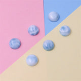 5pcs Larimar Cabochons Cab Round Shape Natural Stone 2-16mm for Jewelry DIY