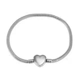 5pcs/Lot 3MM Stainless Steel Snake Bone Chain Bracelet DIY Jewelry