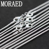 925 Silver Snake Chain Necklace, Sterling Silver Jewelry
