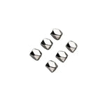 5pcs 925 Sterling Silver Faceted Small Beads 3mm DIY Jewelry Make