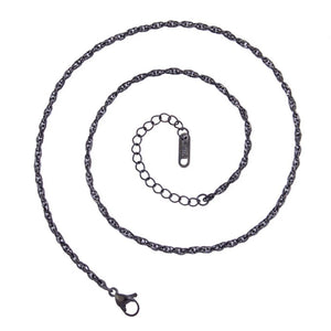 5pcs Stainless Steel Double Buckle Chain for Jewelry Making