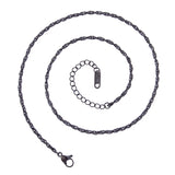 5pcs Stainless Steel Double Buckle Chain for Jewelry Making