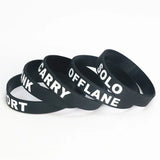 5pcs Game Silicone Bracelet Intaglio 5 Styles Wristbands Bangles & Bracelets