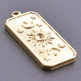 5pcs Butterfly Charm Ojo Turco Stainless Steel Charms Jewelry Making Supplies