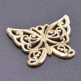 5pcs Butterfly Charm Ojo Turco Stainless Steel Charms Jewelry Making Supplies