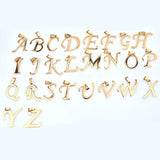 5pcs Stainless Steel Letters Charms for Jewelry Making Pendant