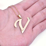 5pcs Stainless Steel Letters Charms for Jewelry Making Pendant