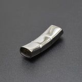 5pcs 10*5mm Stainless Steel Magnetic Clasp Leather Cord Clasps DIY Bracelets