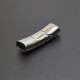5pcs 10*5mm Stainless Steel Magnetic Clasp Leather Cord Clasps DIY Bracelets