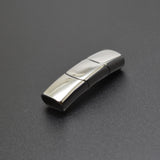 5pcs 10*5mm Stainless Steel Magnetic Clasp Leather Cord Clasps DIY Bracelets