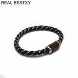 5pcs/Lot Carbon Fiber Magnetic Clasps DIY Bracelet Making