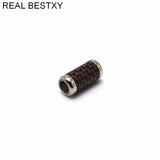 5pcs/Lot Carbon Fiber Magnetic Clasps DIY Bracelet Making