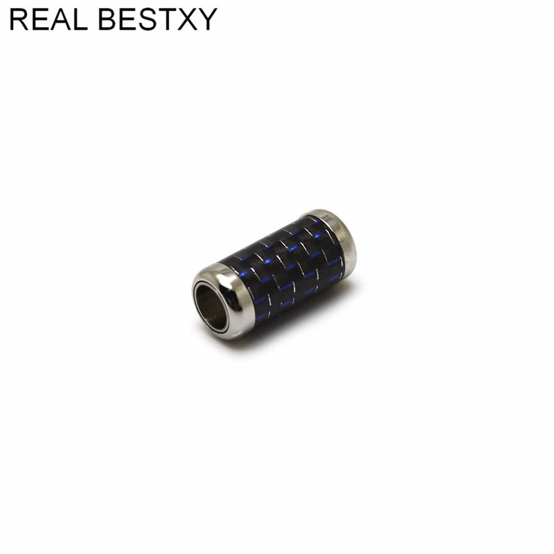 5pcs/Lot Carbon Fiber Magnetic Clasps DIY Bracelet Making