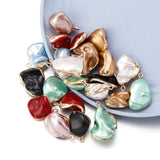 5pcs/Lot Irregular Rim Shell Charms Pendant for Jewelry Making