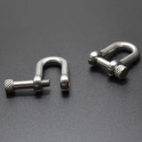 5pcs/Lot Long D Standard Shackle Stainless Steel 316 Marine Hardware