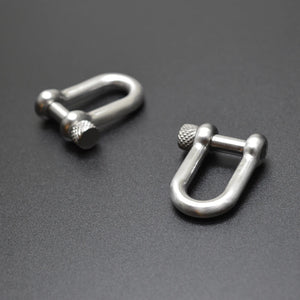 5pcs/Lot Long D Standard Shackle Stainless Steel 316 Marine Hardware