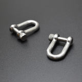 5pcs/Lot Long D Standard Shackle Stainless Steel 316 Marine Hardware