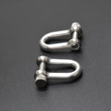 5pcs/Lot Long D Standard Shackle Stainless Steel 316 Marine Hardware