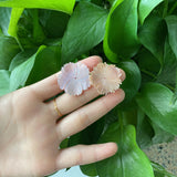 5pcs Natural Flower Shell Pendants 28mm DIY Jewelry Making