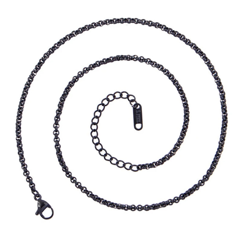 5pcs Pearl Chain Jewelry Supplies Stainless Steel Necklace